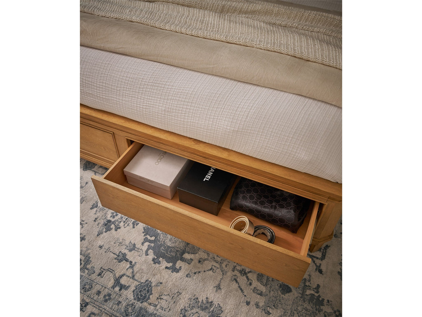 Birchaven Brindle Storage Bed Queen