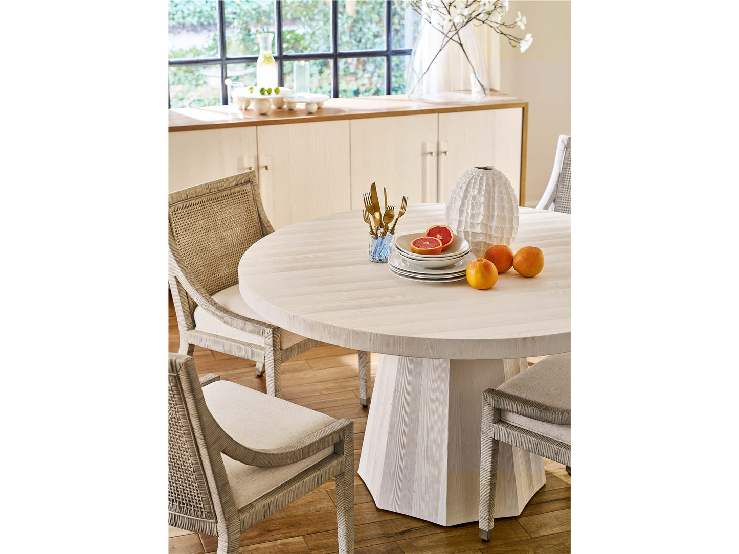 Weekender Coastal Living Home Collection Mackinaw Round Dining Table