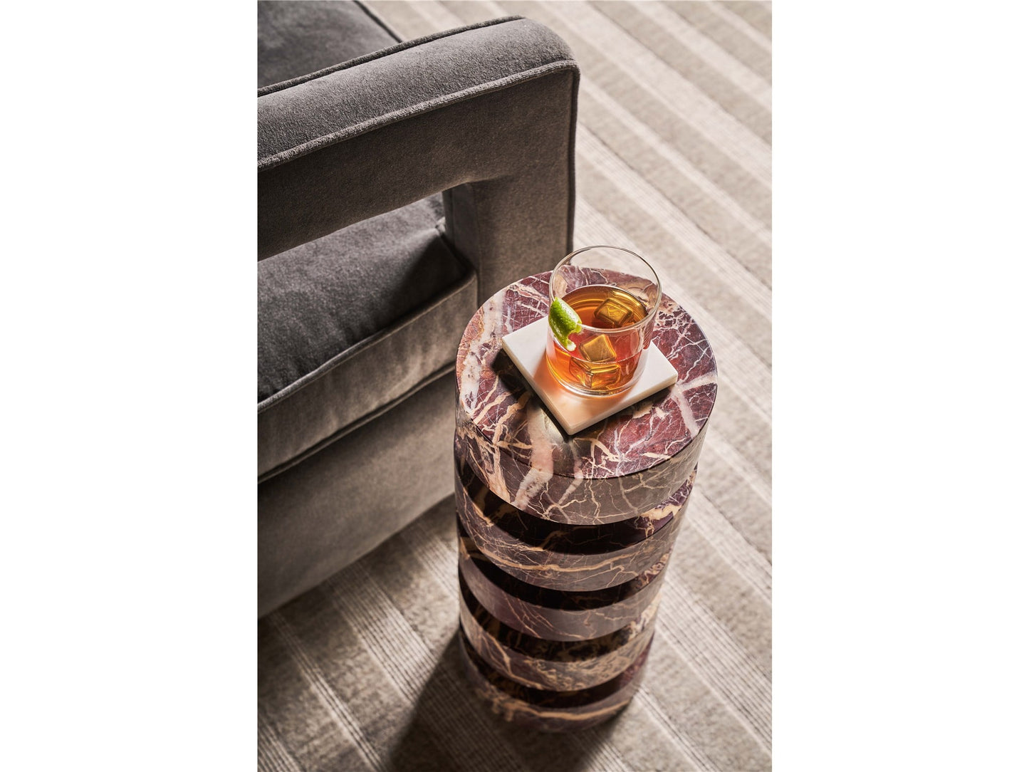 Modern Cerise Spot Table