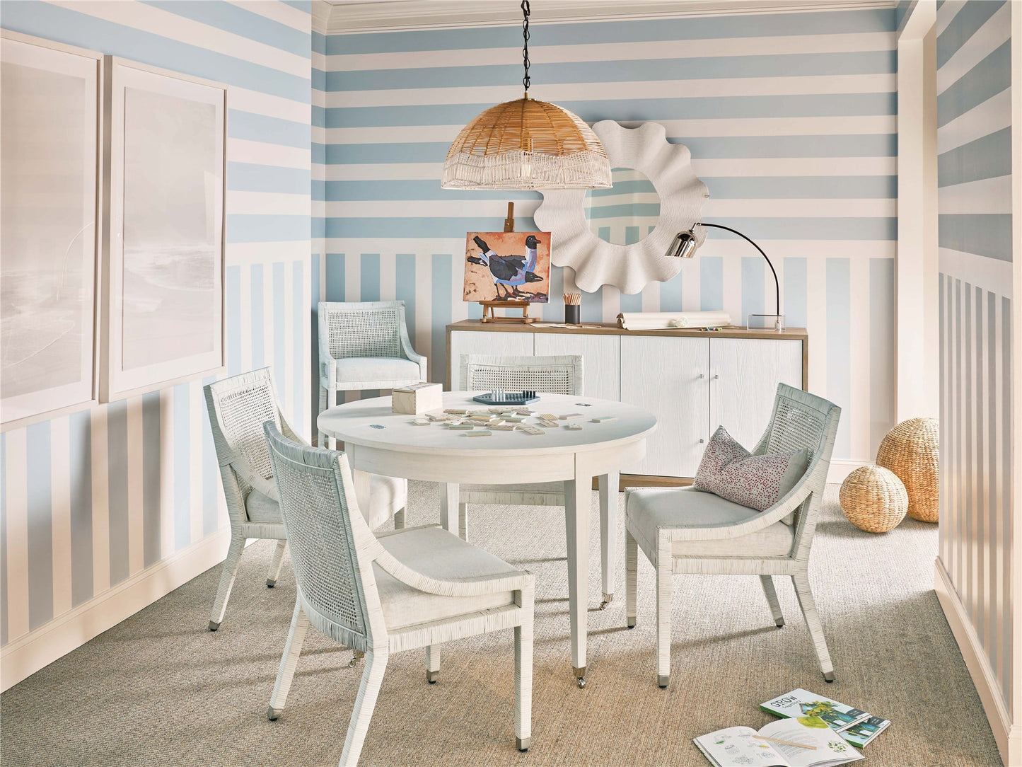 Weekender Coastal Living Home Collection Watercolor Dining Table