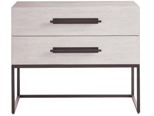 Dwell River Rock Metal Base Nightstand