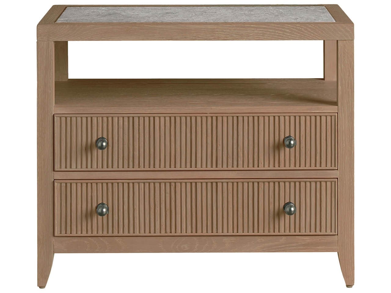 Avaline Carmen Two Drawer Nightstand